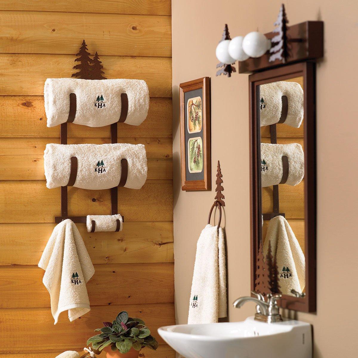 Log Cabin Towels