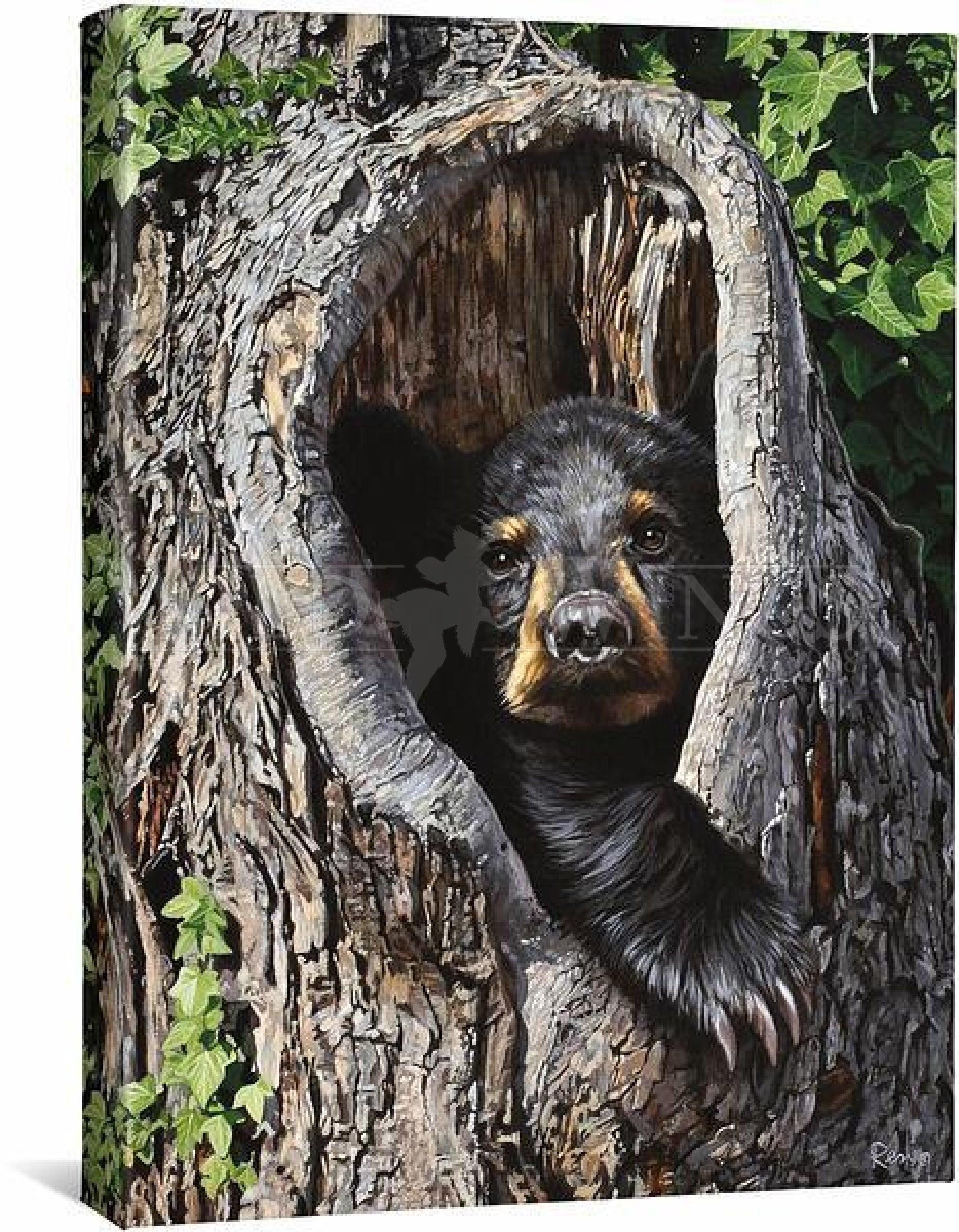 Wild Wings Cubby Hole Black Bear Sculpted Mug