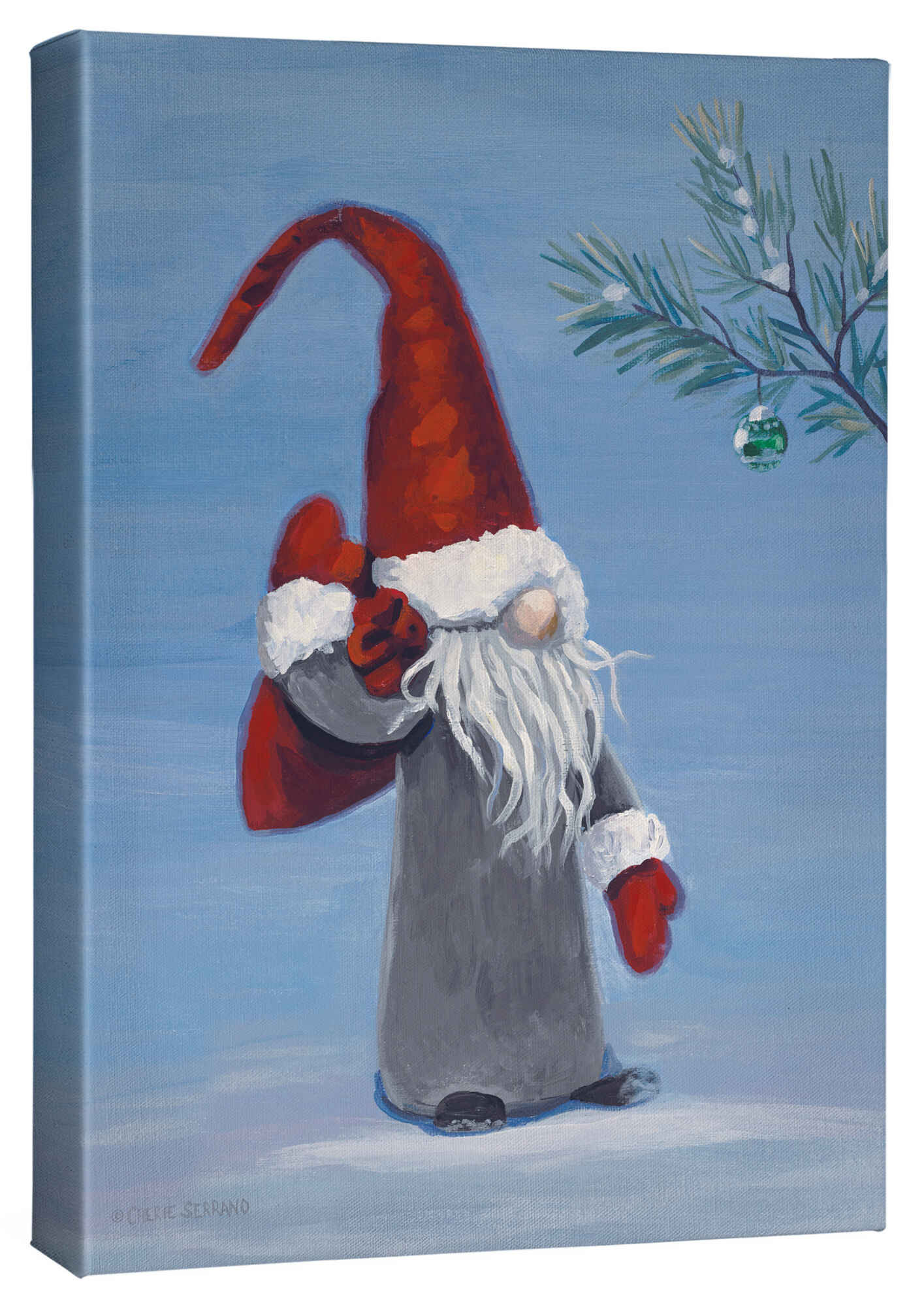 Gnome for the Holidays Oven Mitt