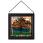 Twilight Tree Stained Glass Art - Wild Wings