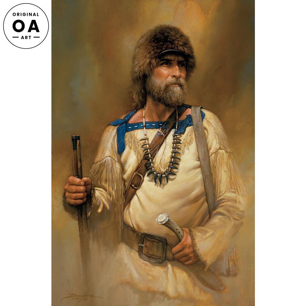 A Noble Time—Mountain Man Original Oil Painting - Wild Wings