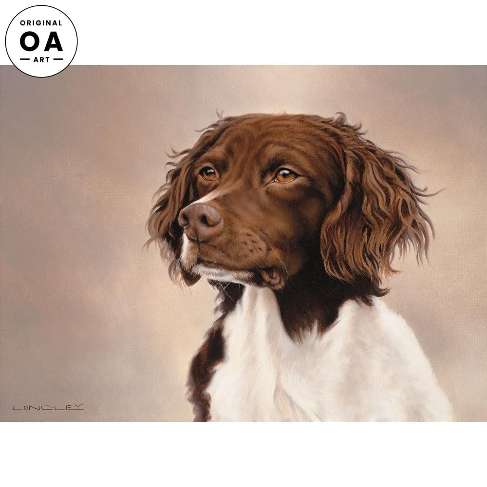 Springer Spaniel Portrait outlet Oil Painting