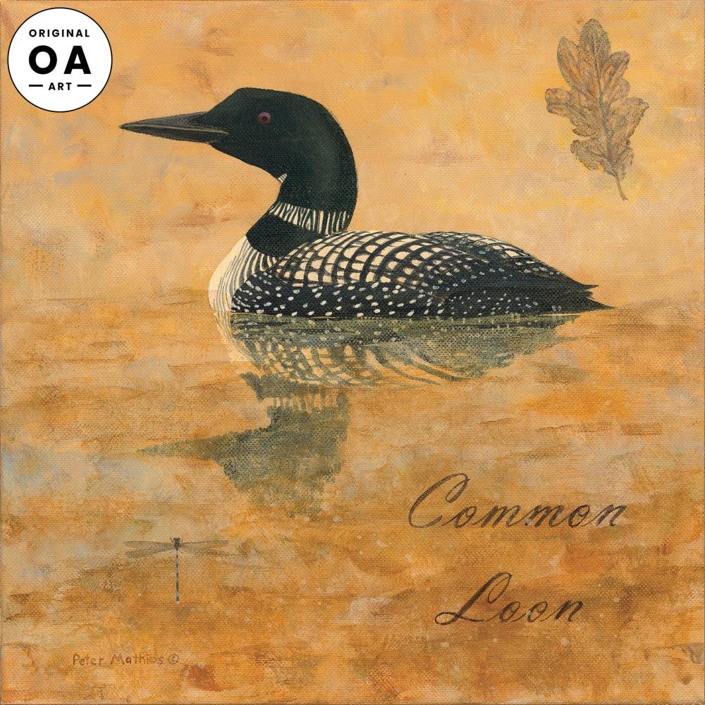 Common Loon Original Acrylic Painting - Wild Wings