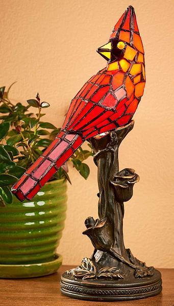 Perfect Perch—Cardinal Table Lamp - Wild Wings