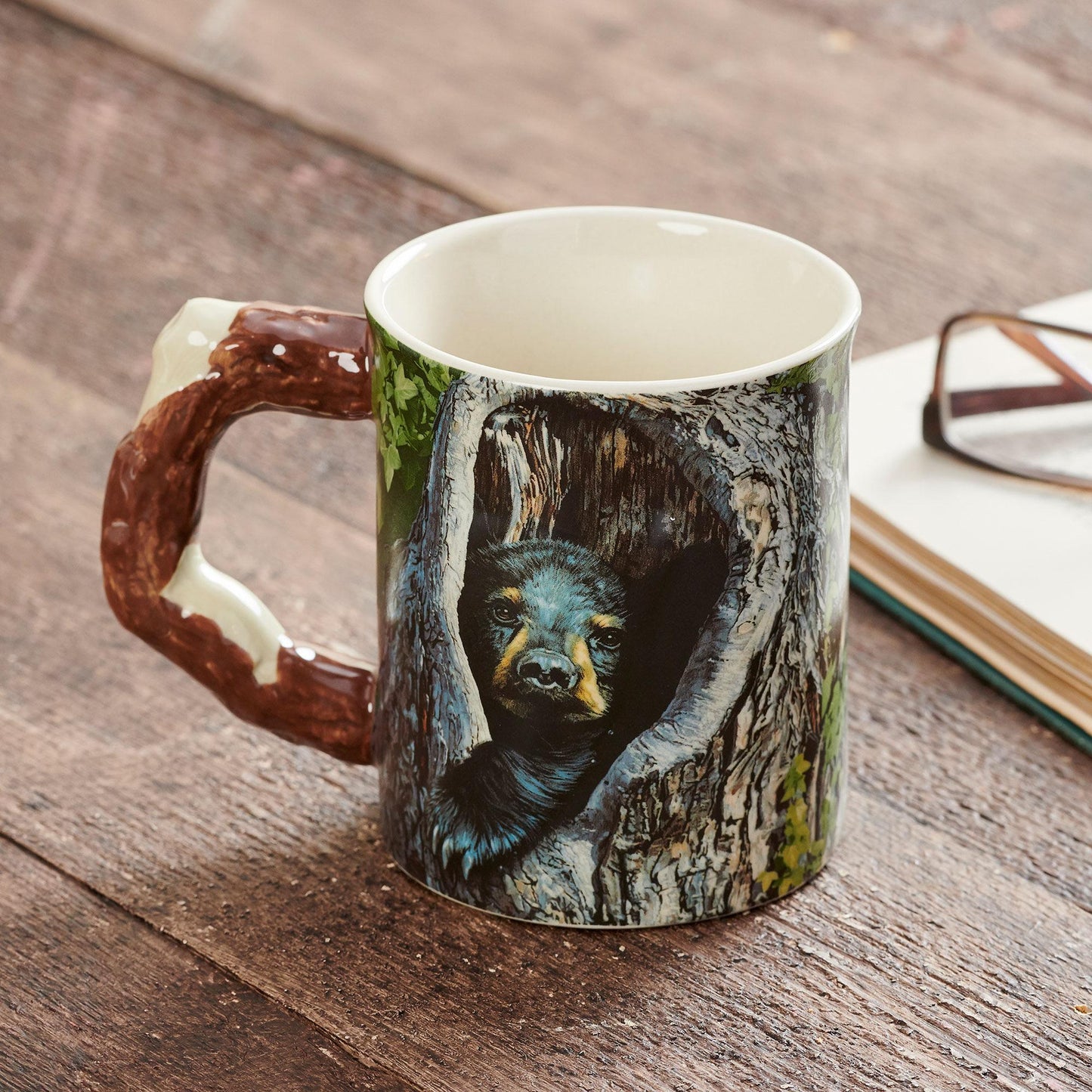 Cubby Hole - Bear Sculpted Mug - Wild Wings