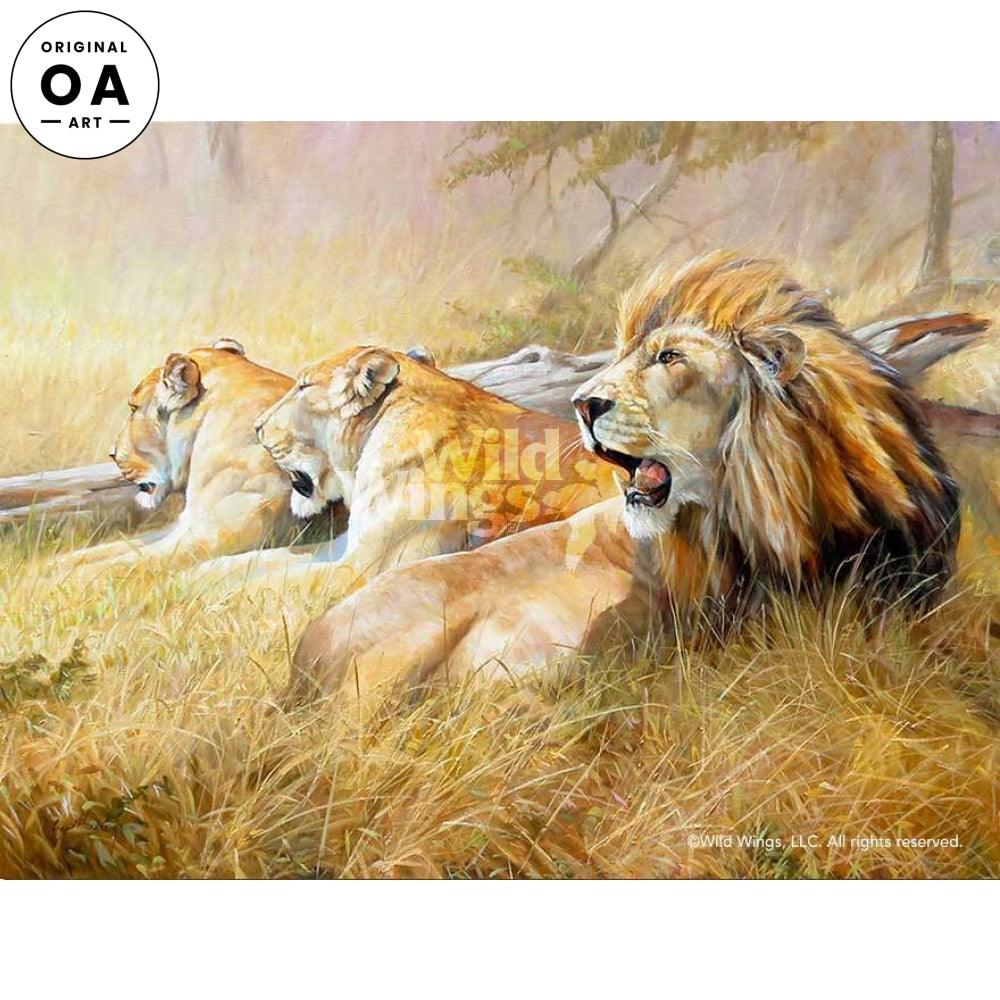 Fierce Lion - SirG - Paintings & Prints, Animals, Birds, & Fish, Wild Cats,  African Lion - ArtPal