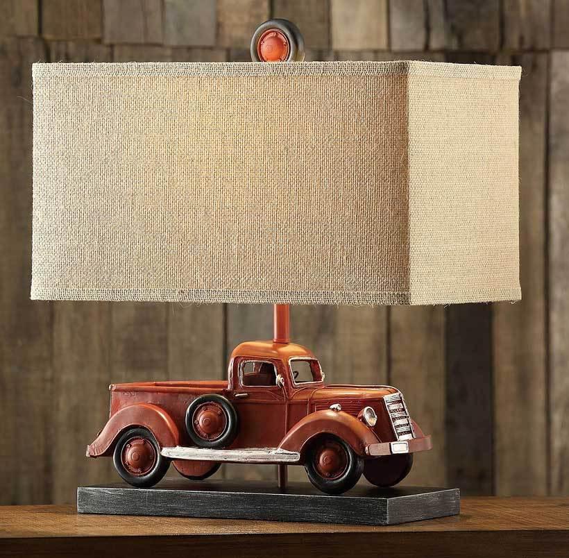 Vintage Lantern Lamp, Hobby Lobby