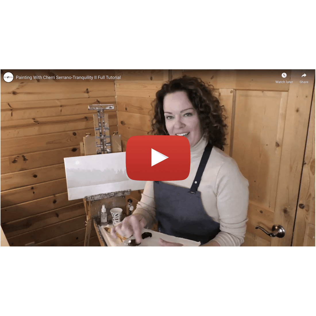 Painting with Cherie Serrano—<i>Tranquility II</i> (Video) - Wild Wings