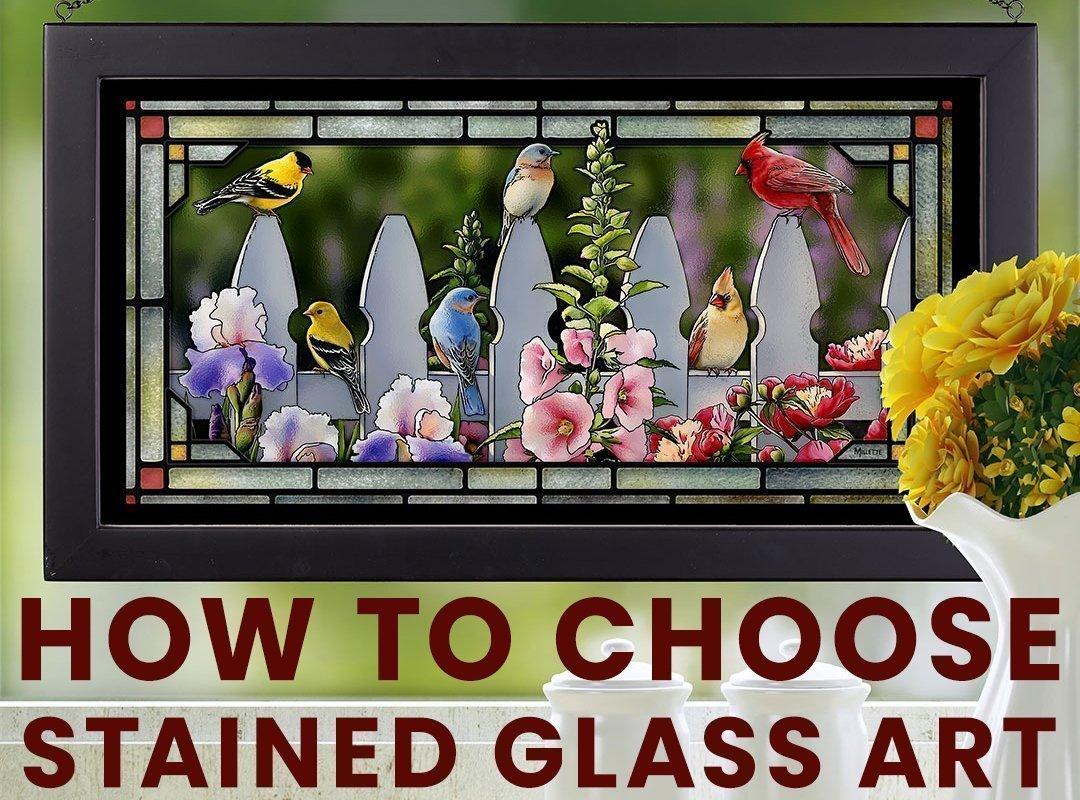 How to Choose Stained Glass Art - Wild Wings