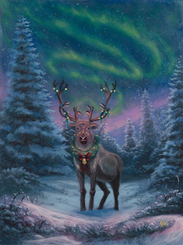 A Reindeer's Finery by Zac Kinkade