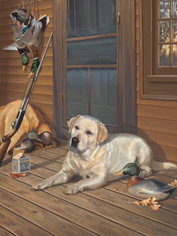 Bountiful Day—Yellow Lab by Scot Storm