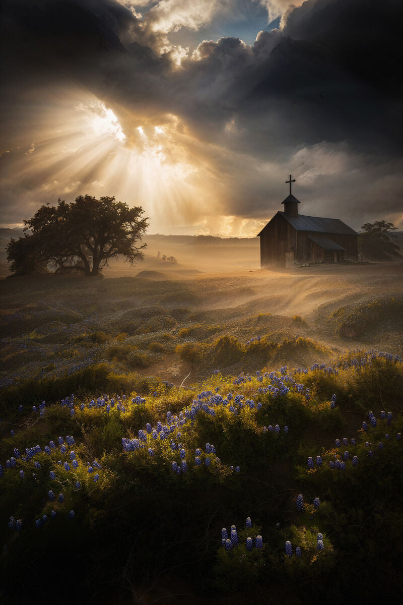 Celestial Rays Over Lone Star Land II