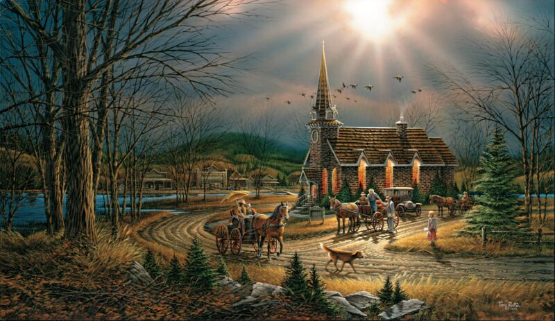 God Shed His Grace on Thee by Terry Redlin