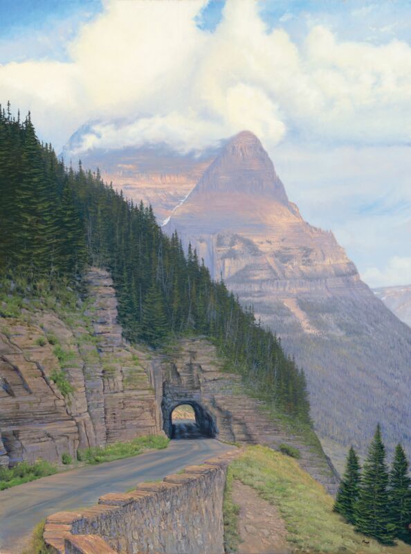 Going to the Sun Road by Thomas Moen