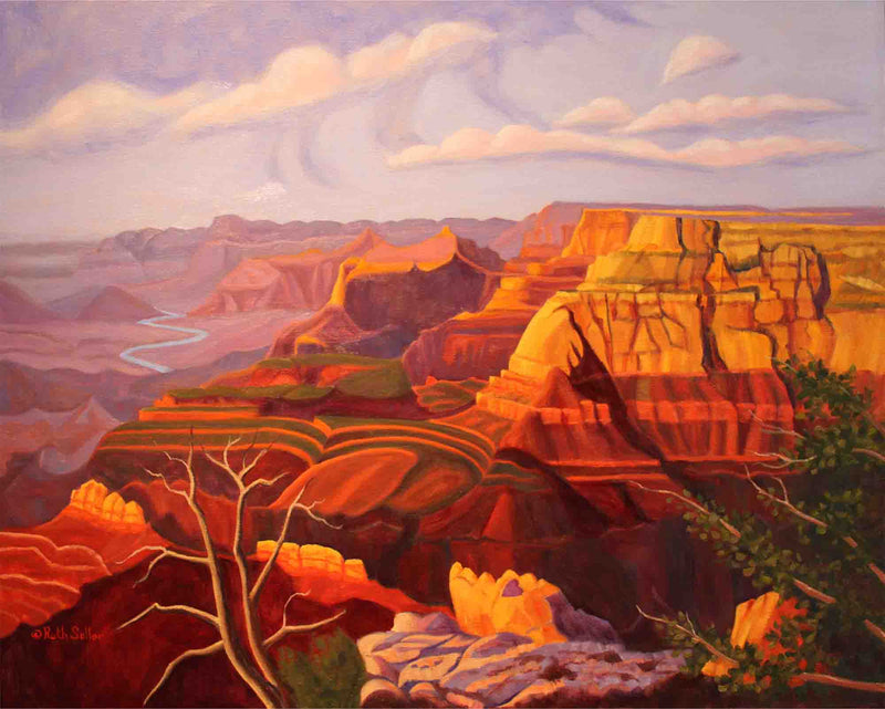 Grandview Sunset Grand Canyon
