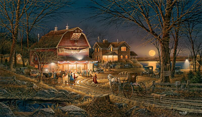 Harvest Moon Ball by Terry Redlin