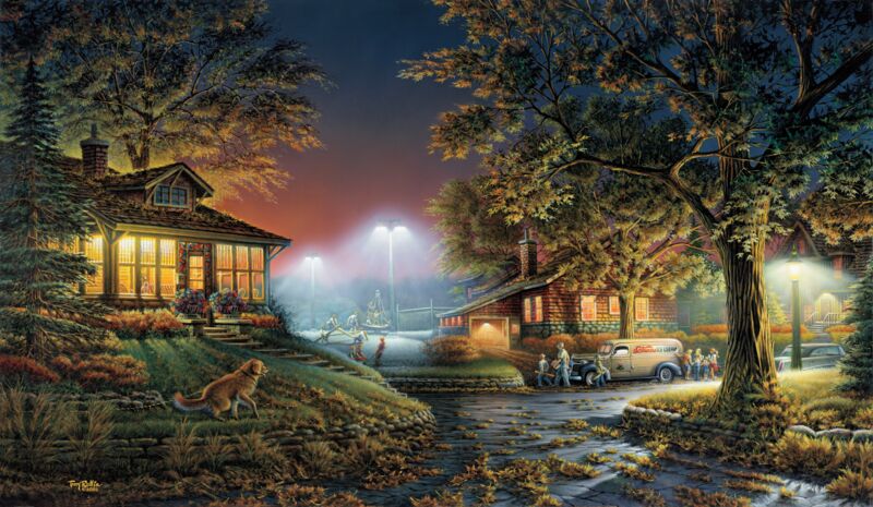 Highlight of the Neighborhood by Terry Redlin