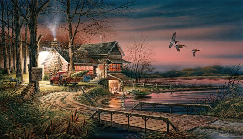 Hunter's Haven by Terry Redlin