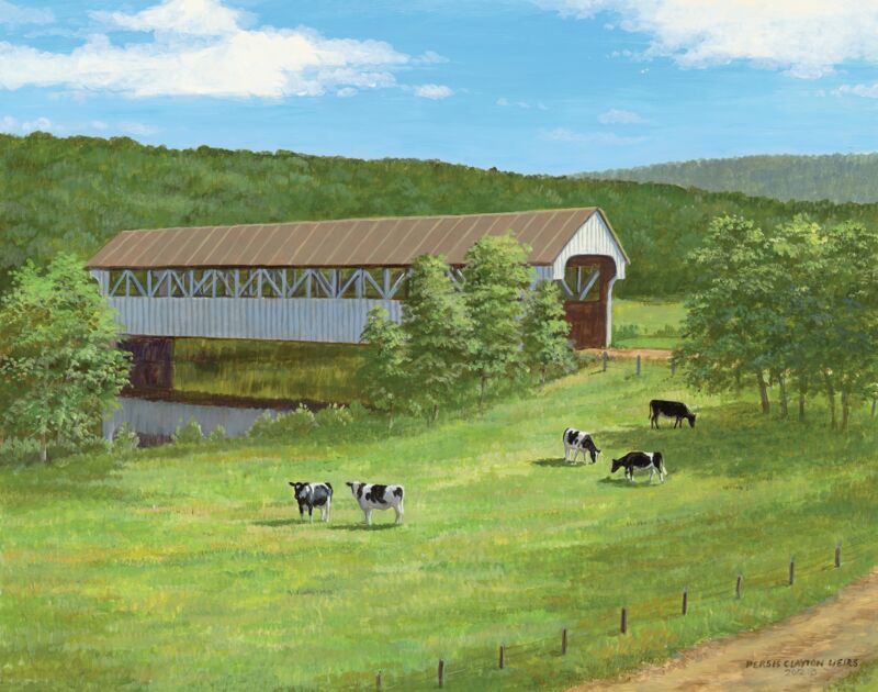 Lazy Summer— Cows by Persis Clayton Weirs