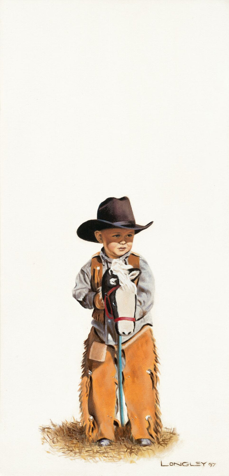 Little Cowboy - Gray Shirt