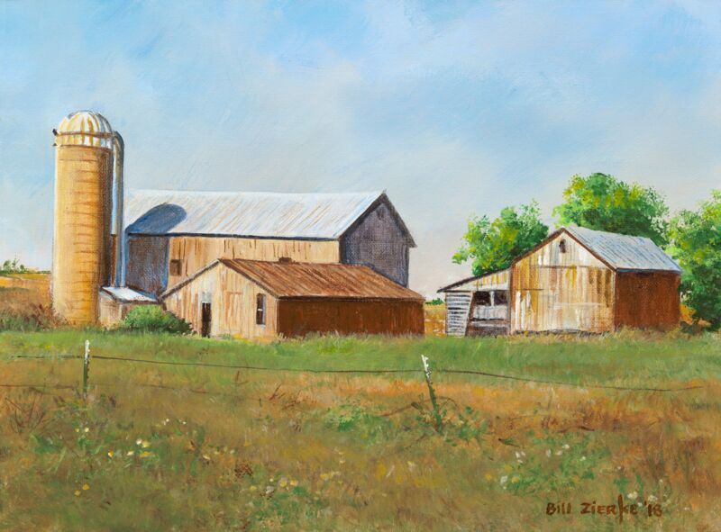 Old Brown Barns