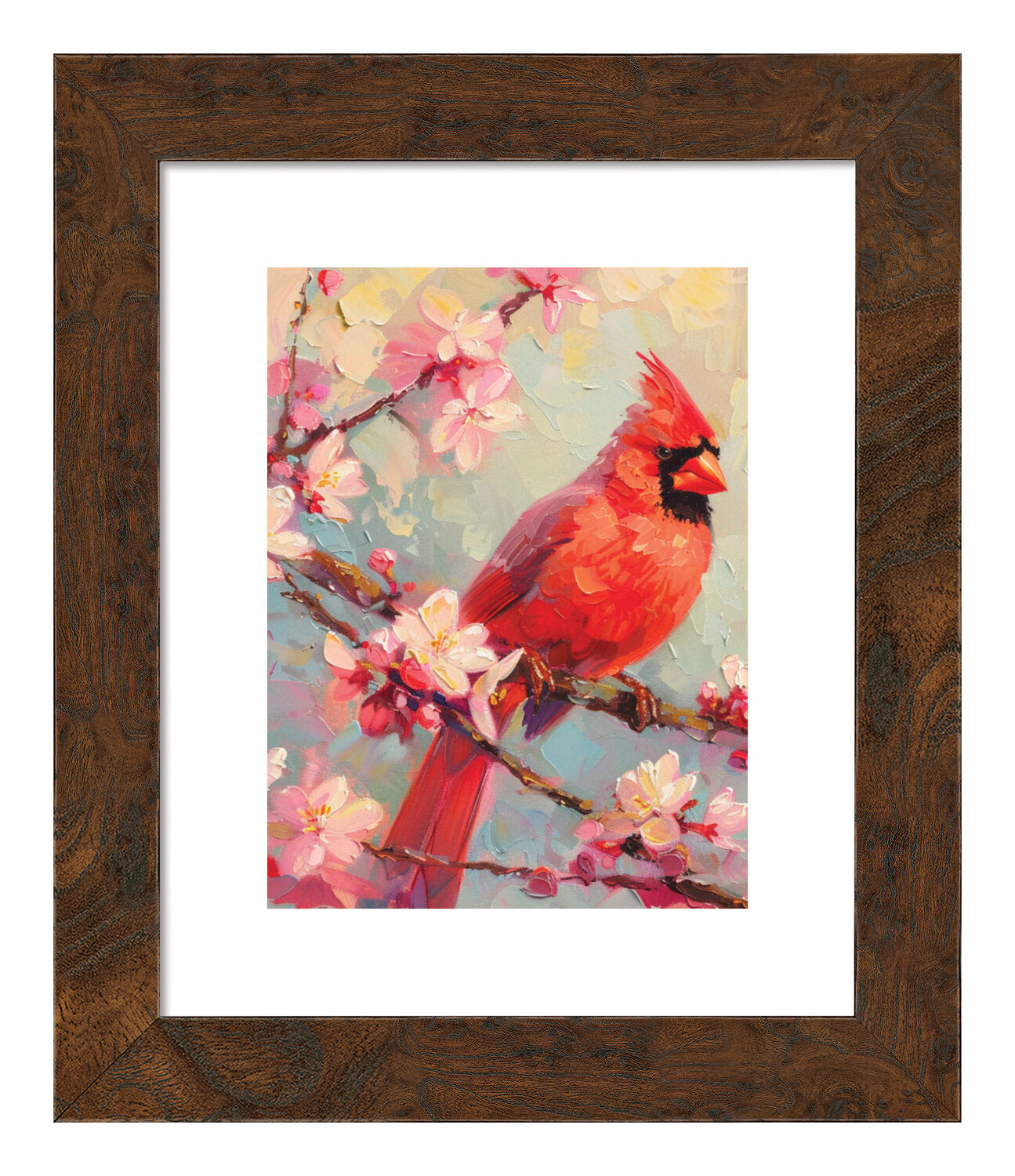 Springtime Blossom - Cardinal - Art Prints Art Prints from Wild Wings