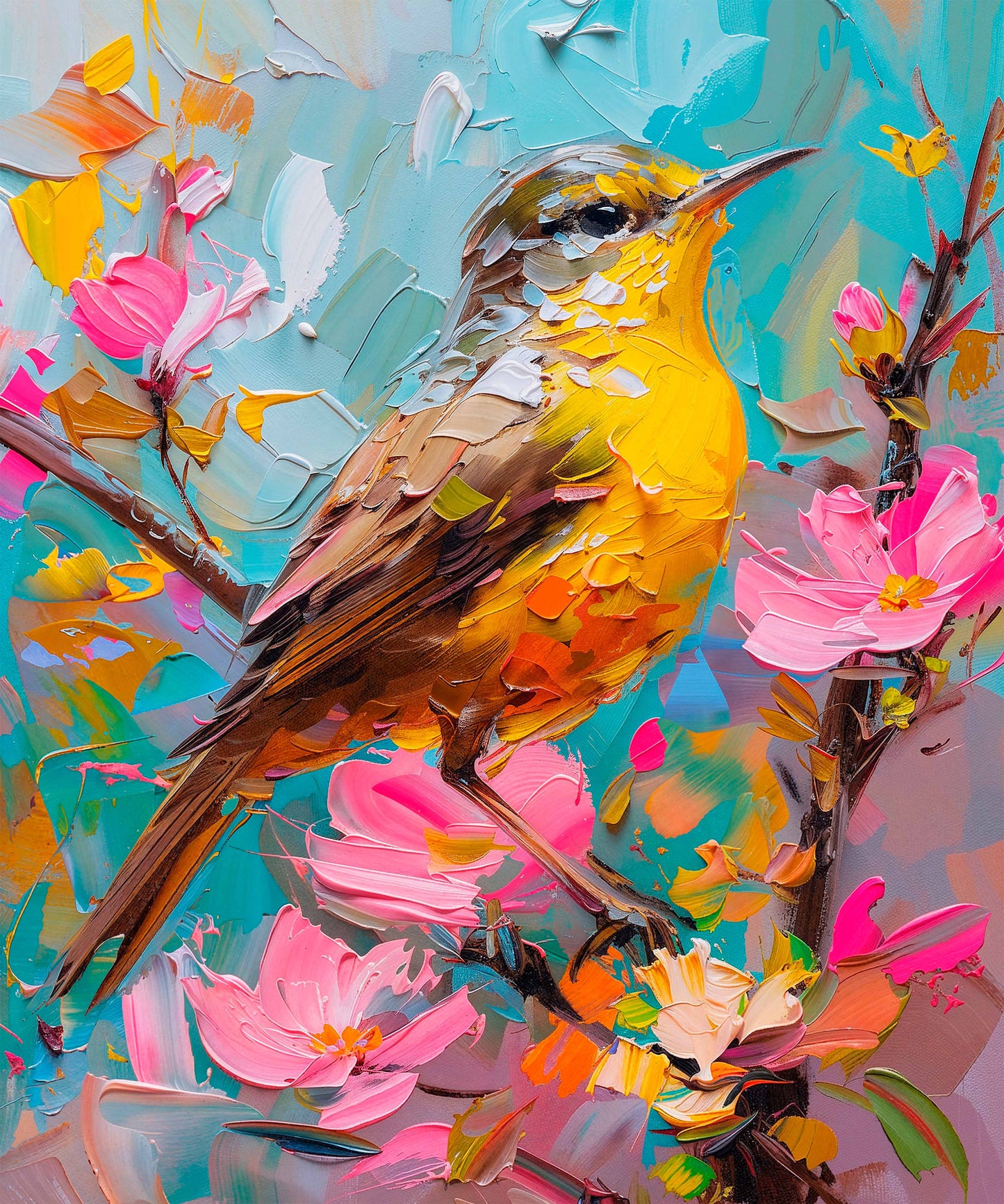 172963_CNU Spring Symphony - Warbler Among Blossoms 20X24 SN ED_SIZE 95.jpg