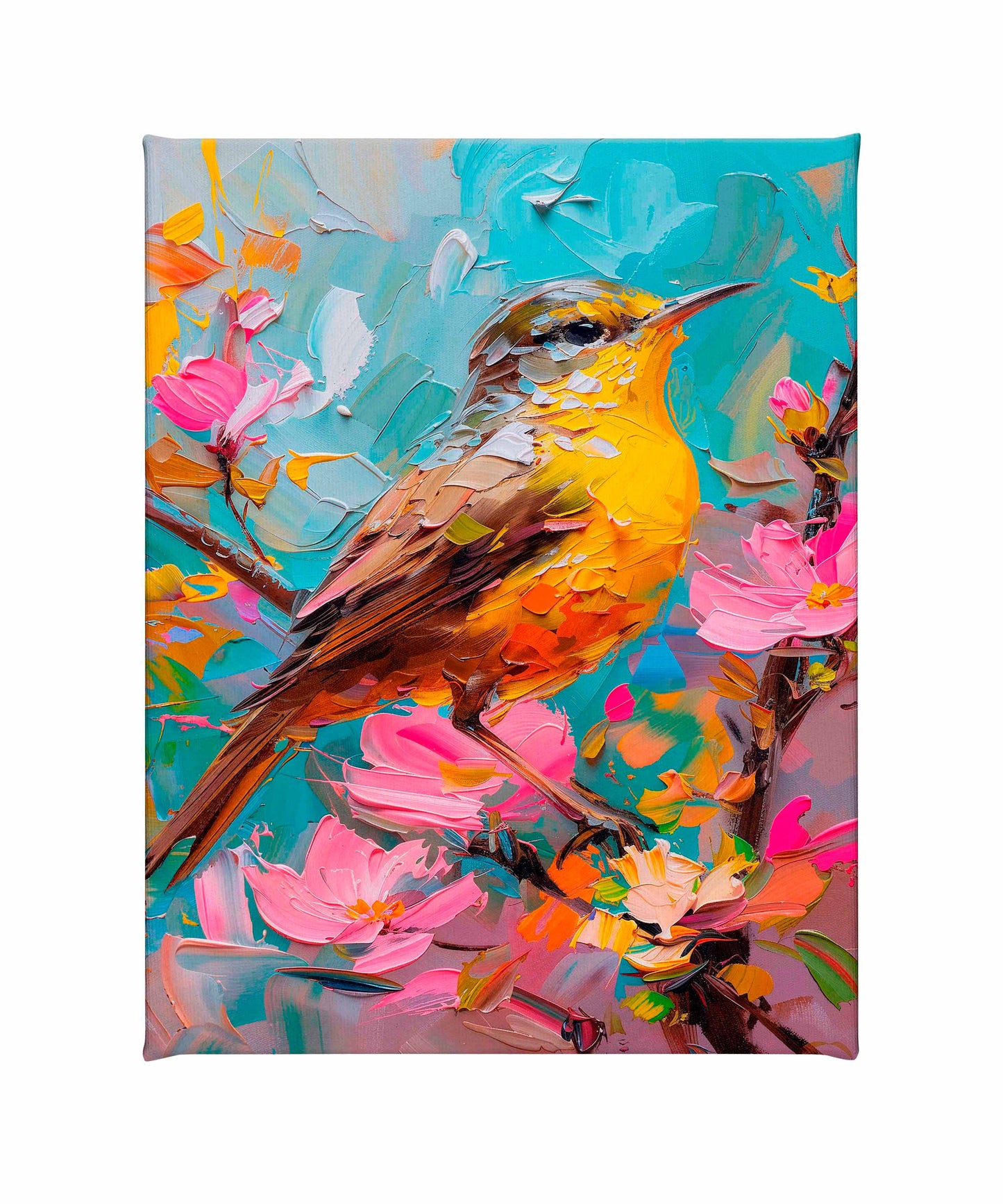 173466_CGW Spring Symphony - Warbler Among Blossoms9X12 Gallery Wrap Canvas Front.jpg