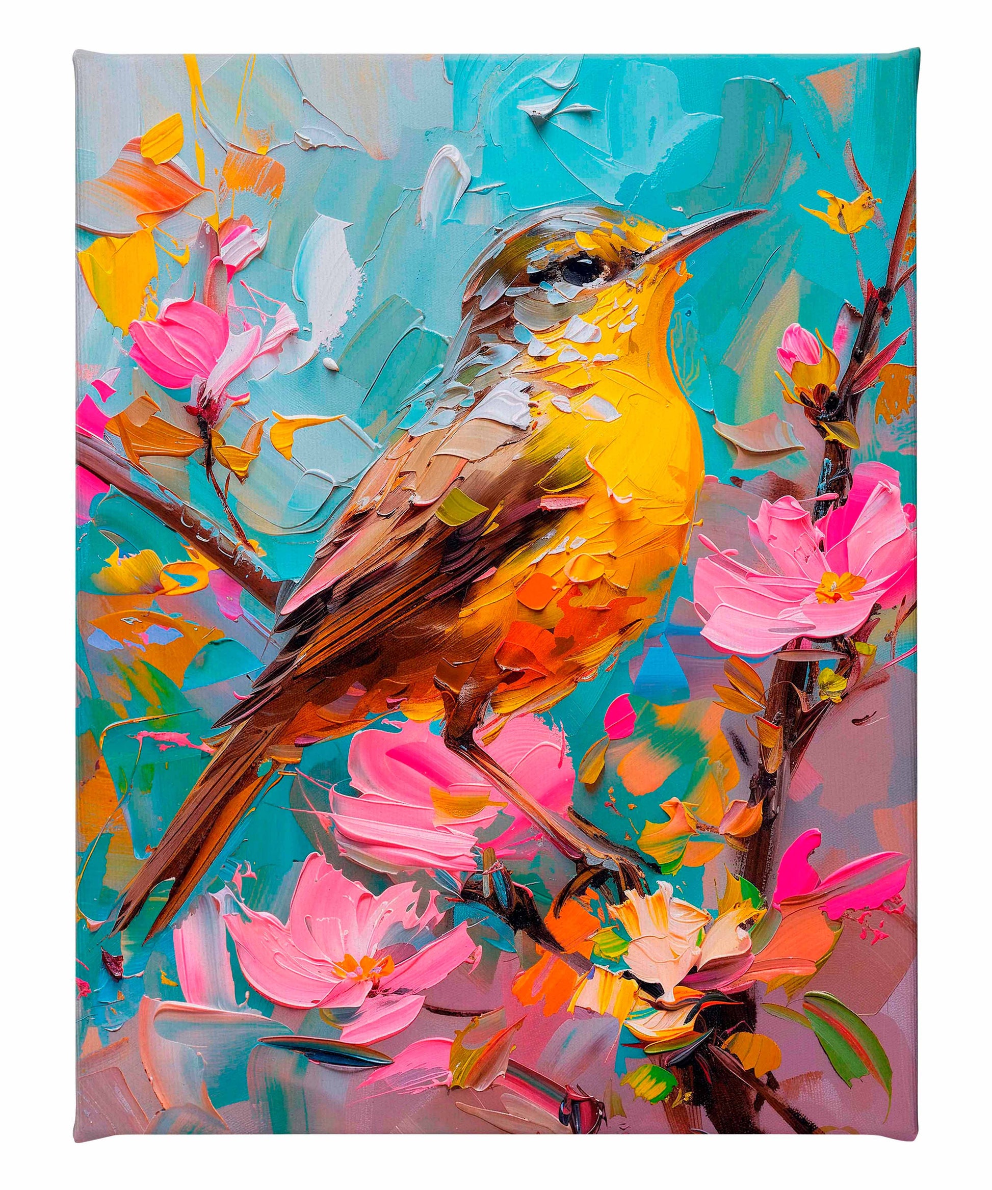 173467_CGW Spring Symphony - Warbler Among Blossoms16X20 Gallery Wrap Canvas_Front.jpg