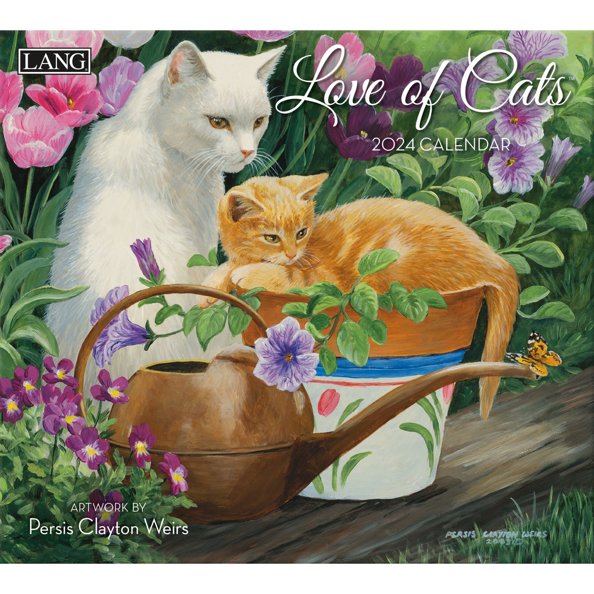 2024 Love of Cats - Calendar