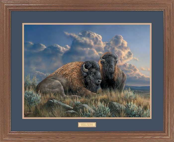 bison-framed-art-print-distant-thunder-by-rosemary-millette-EPR5932169d.jpg
