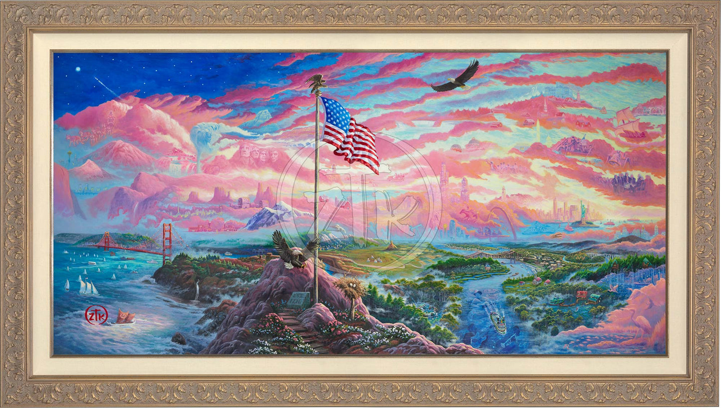 From Sea to Shining Sea - Limited Edition Canvas