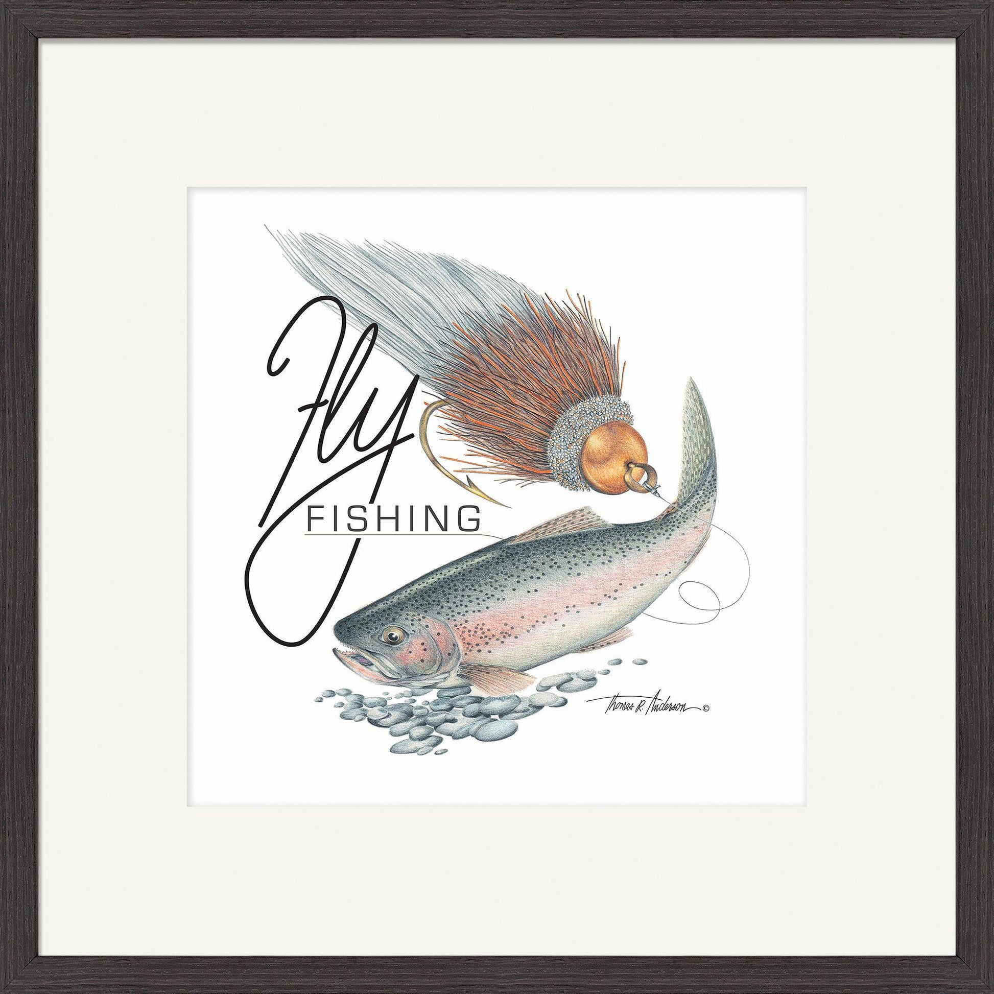 Fly Fishing - Paper Print