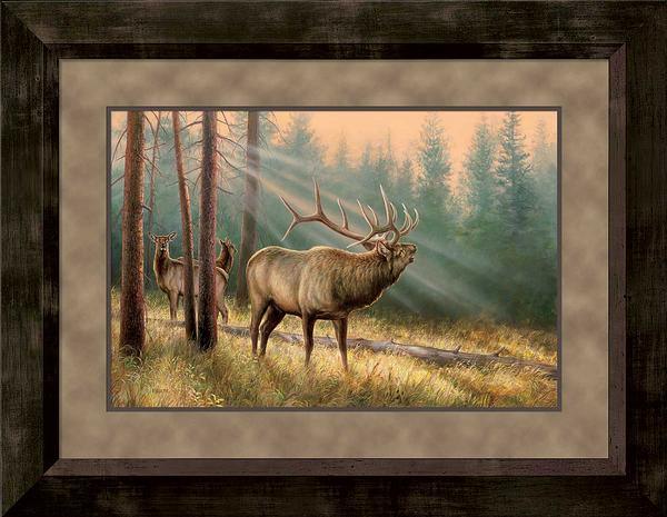 framed-answering-the-call-elk-millette-F593022566.jpg