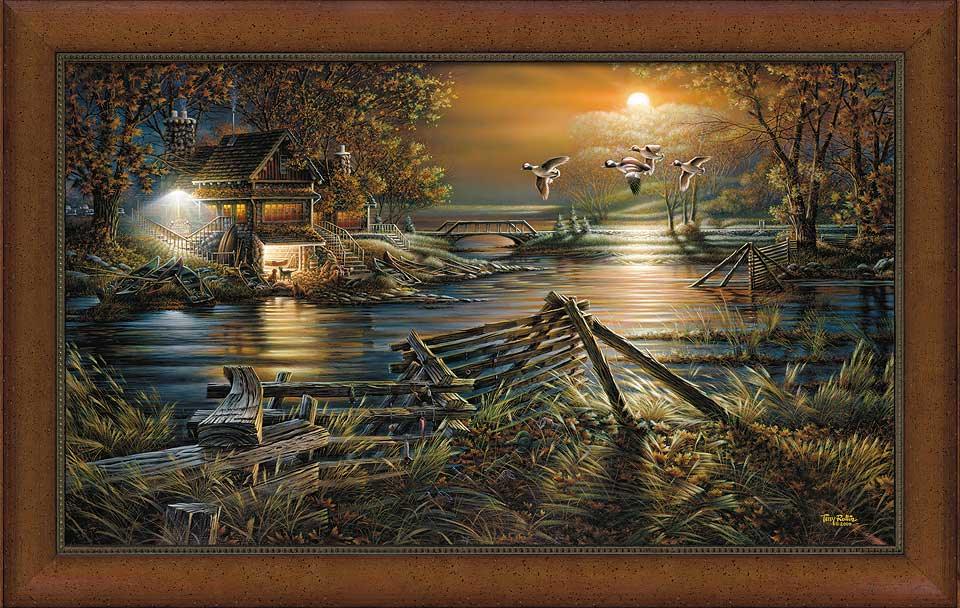 rustic-framed-the-social-hour-canvas-art-print-by-terry-redlin-F701490389Wd.jpg