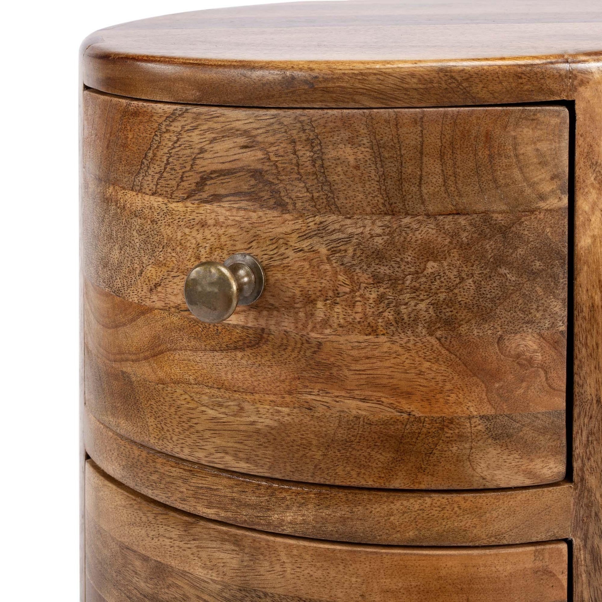 Natural Mango Side Table - Wild Wings