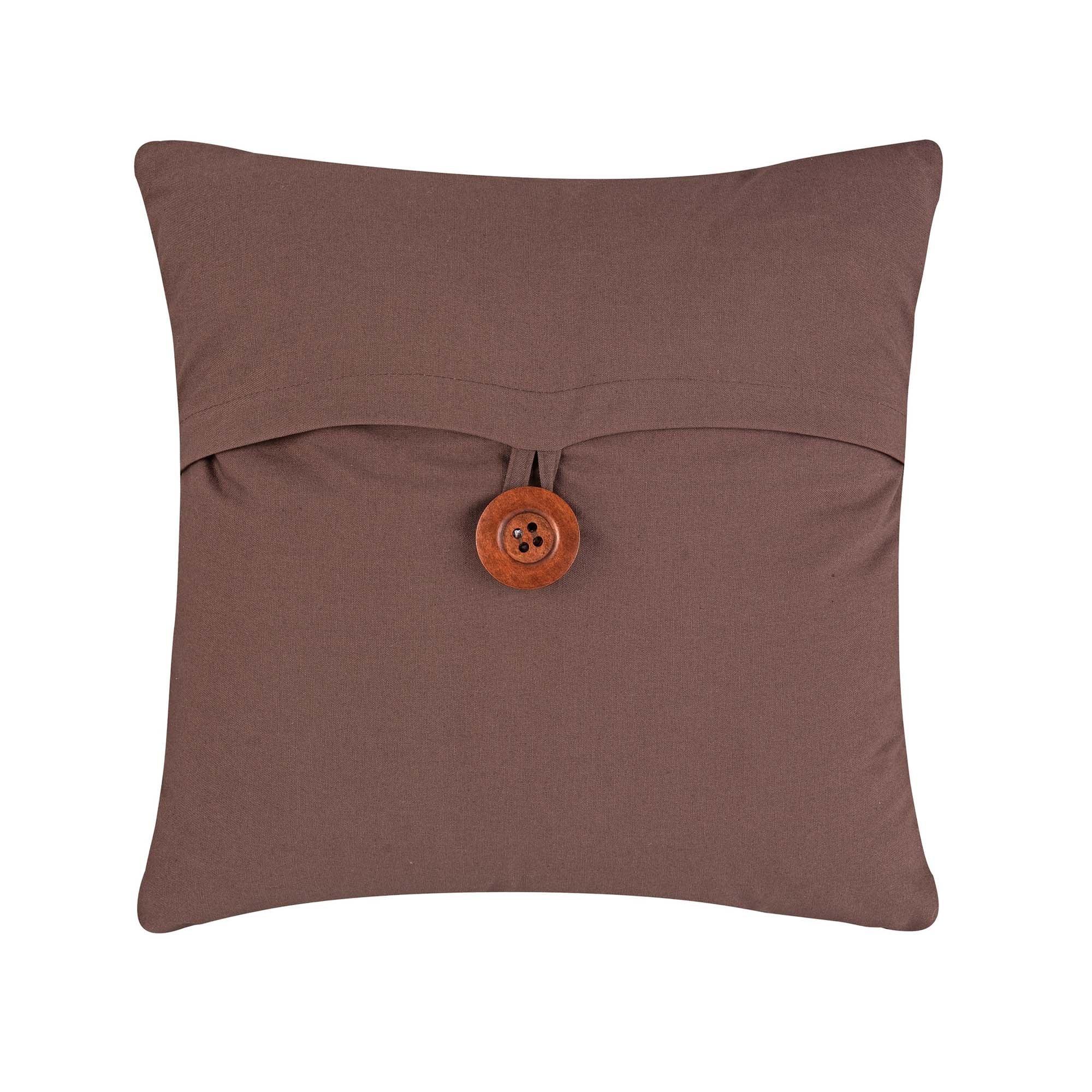 Brown Envelope Decorative Pillow - Wild Wings