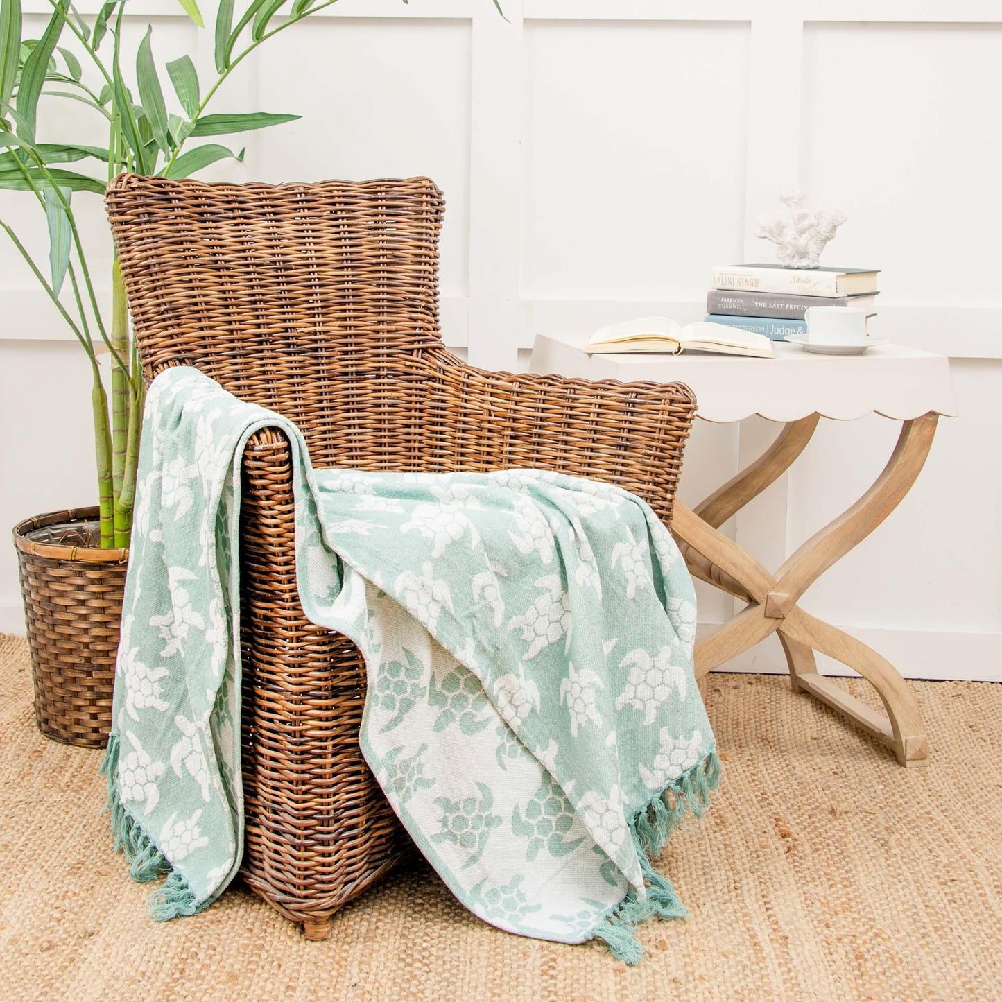 Soft and Toasty—Sea Turtle Throw - Wild Wings