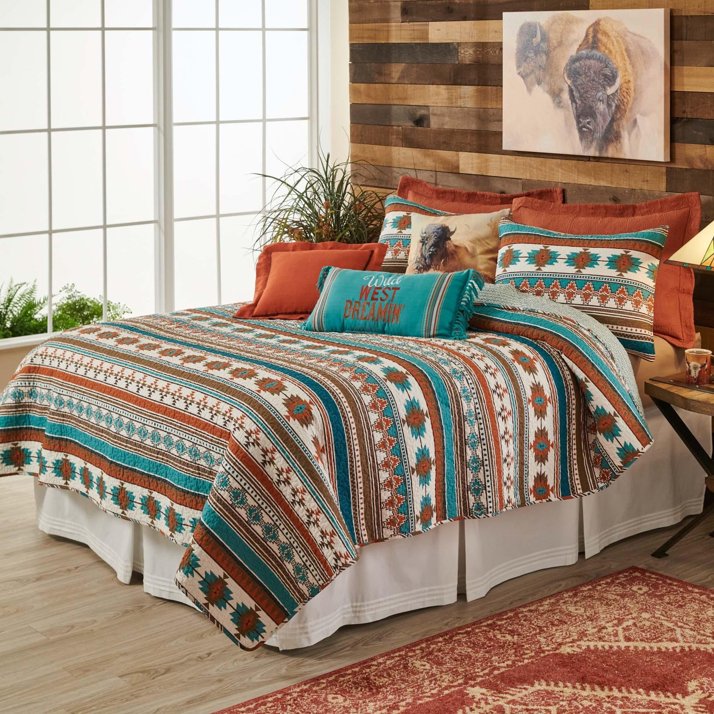Wildest Dreams Quilt Bedding Set (King) - Wild Wings