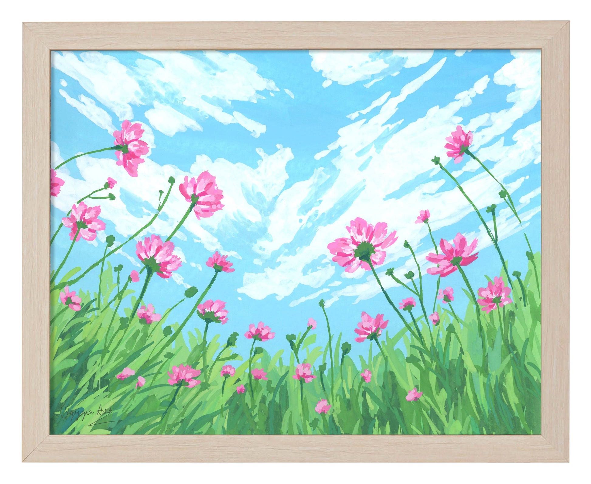 154713_Pink Flowers_11x14_Natural_FRA.jpg