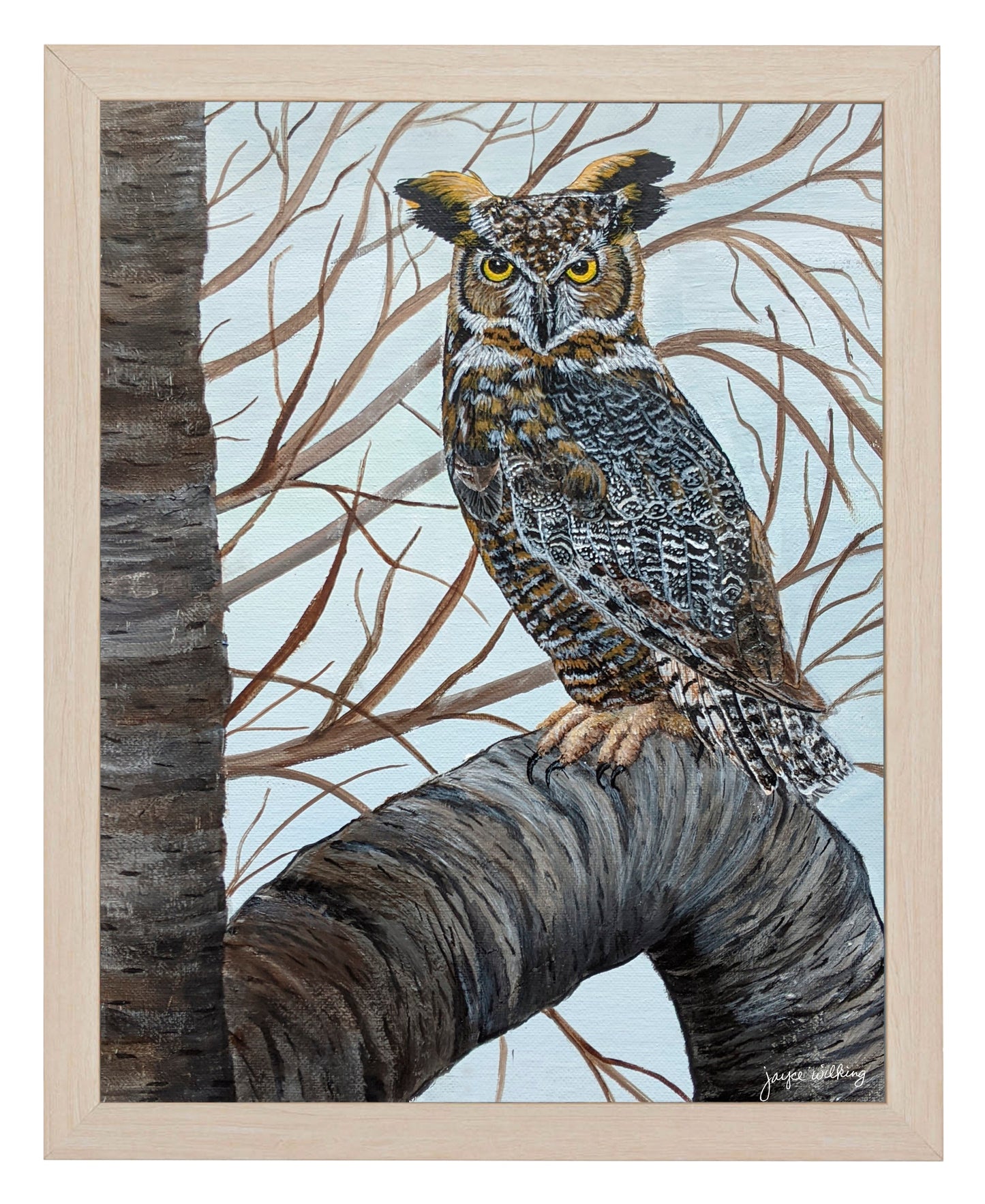 155340_Great Horned Owl in Tree_11x14_FRA_NATURAL.jpg