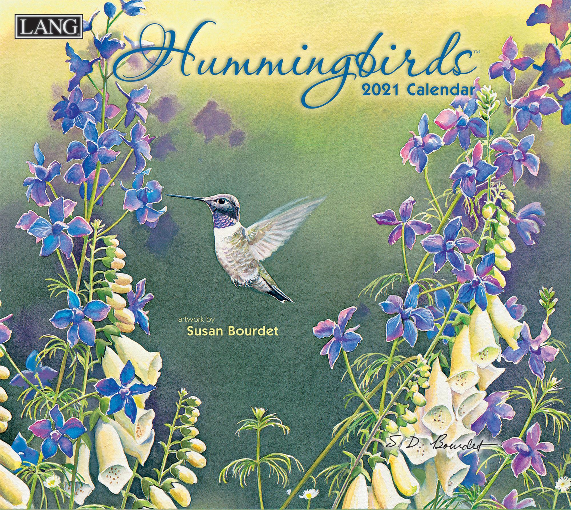 Hummingbirds Calendar - Wild Wings