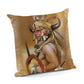 Look of War - Native American 18" Decorative Pillow - Wild Wings