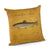 Brown/Rainbow Trout 18" Decorative Pillow - Wild Wings