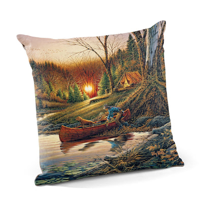 Morning Solitude 18" Decorative Pillow - Wild Wings