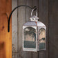 Dawn's First Light Candle Lantern (Galvanized Gray) - Wild Wings