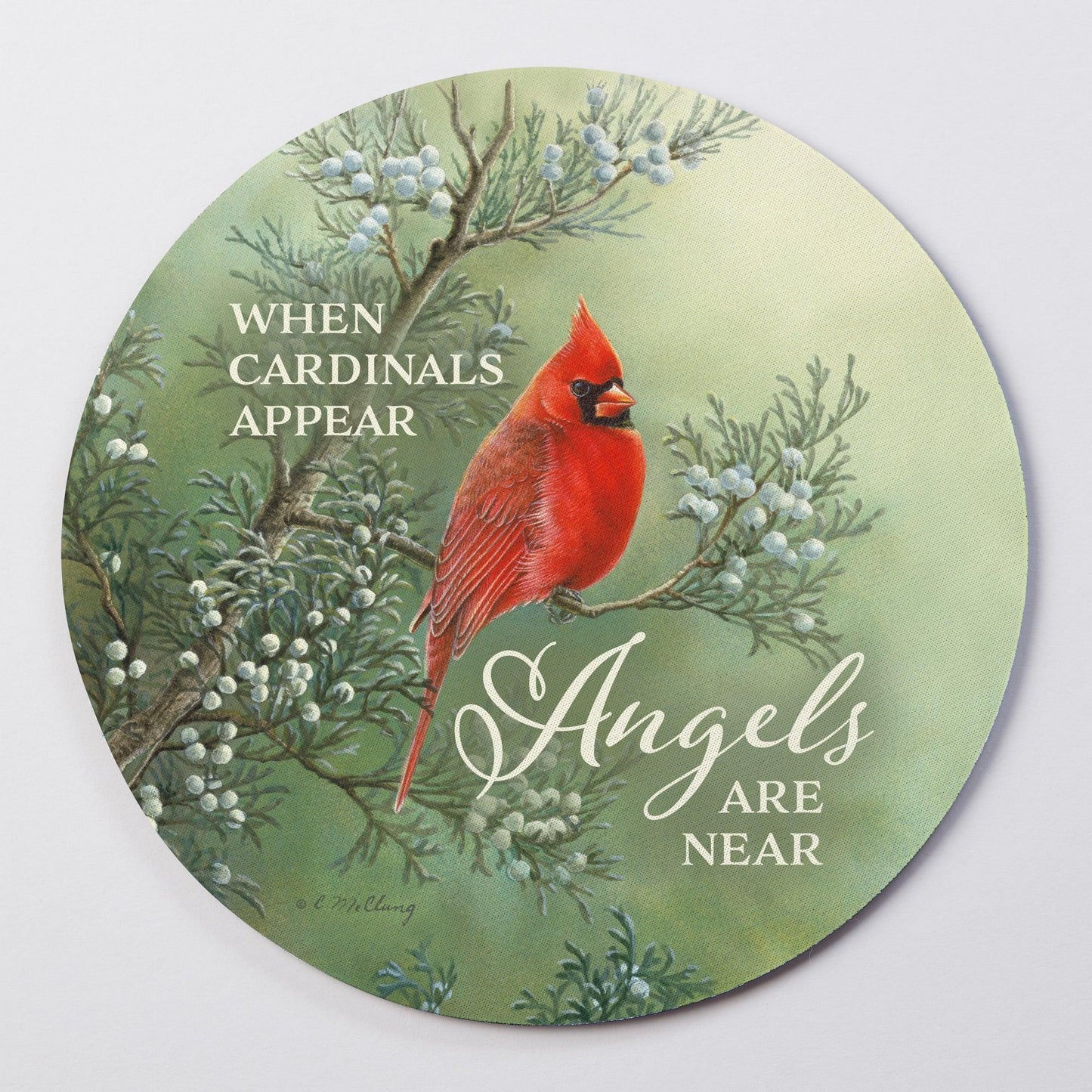 Angels Are Near - Cardinals Mouse Pad - Wild Wings