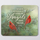 Angels Are Near - Cardinals Mouse Pad - Wild Wings