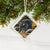 Streamside - Black Bear Diamond-Shape Glass Ornament - Wild Wings