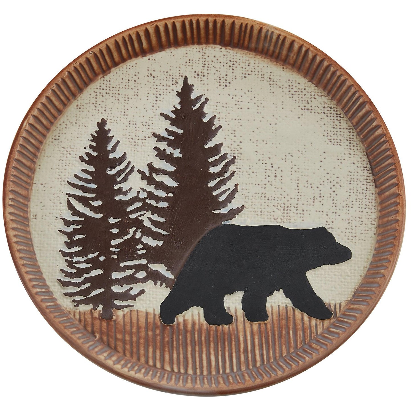 Forest Trails—Bear Salad Plates (Set&nbsp;of&nbsp;4) - Wild Wings